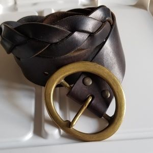 XS genuine leather Gap belt